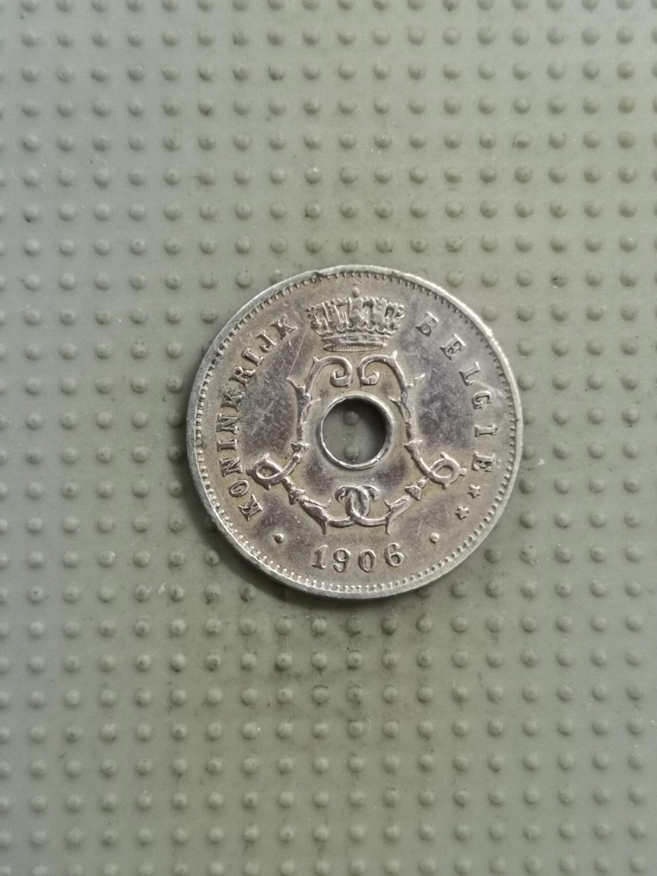 2025年第83场各国散币拍卖（总第83场） 比利时1906年5分