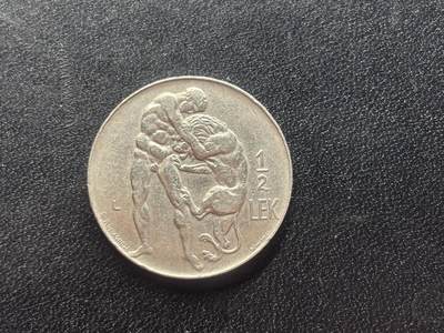邮泉阁限时拍卖第二十五场 各国硬币专场（硬币在国外） - 阿尔巴尼亚1931年½列克