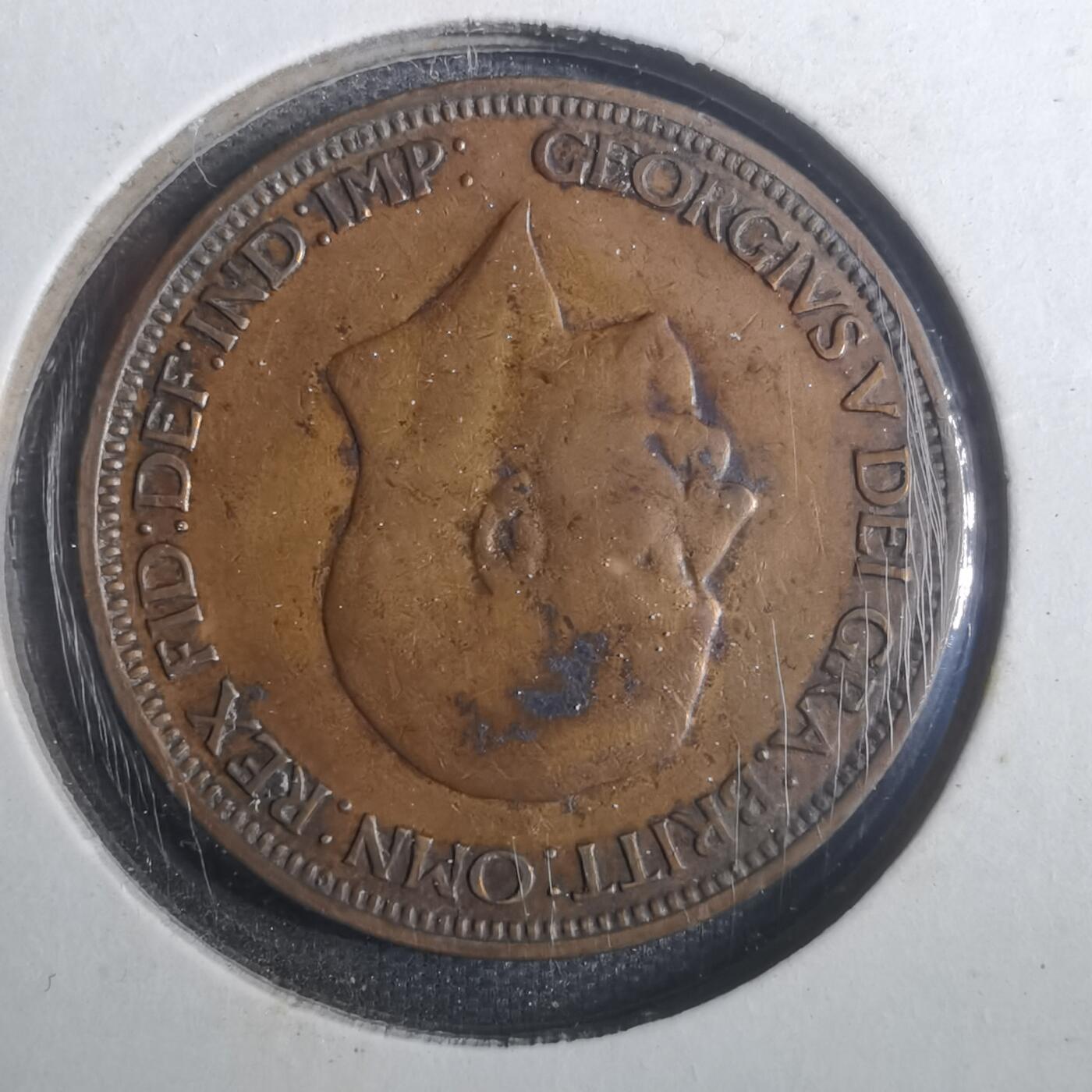 沼泽如烟--第842场 英国1936年半便士
