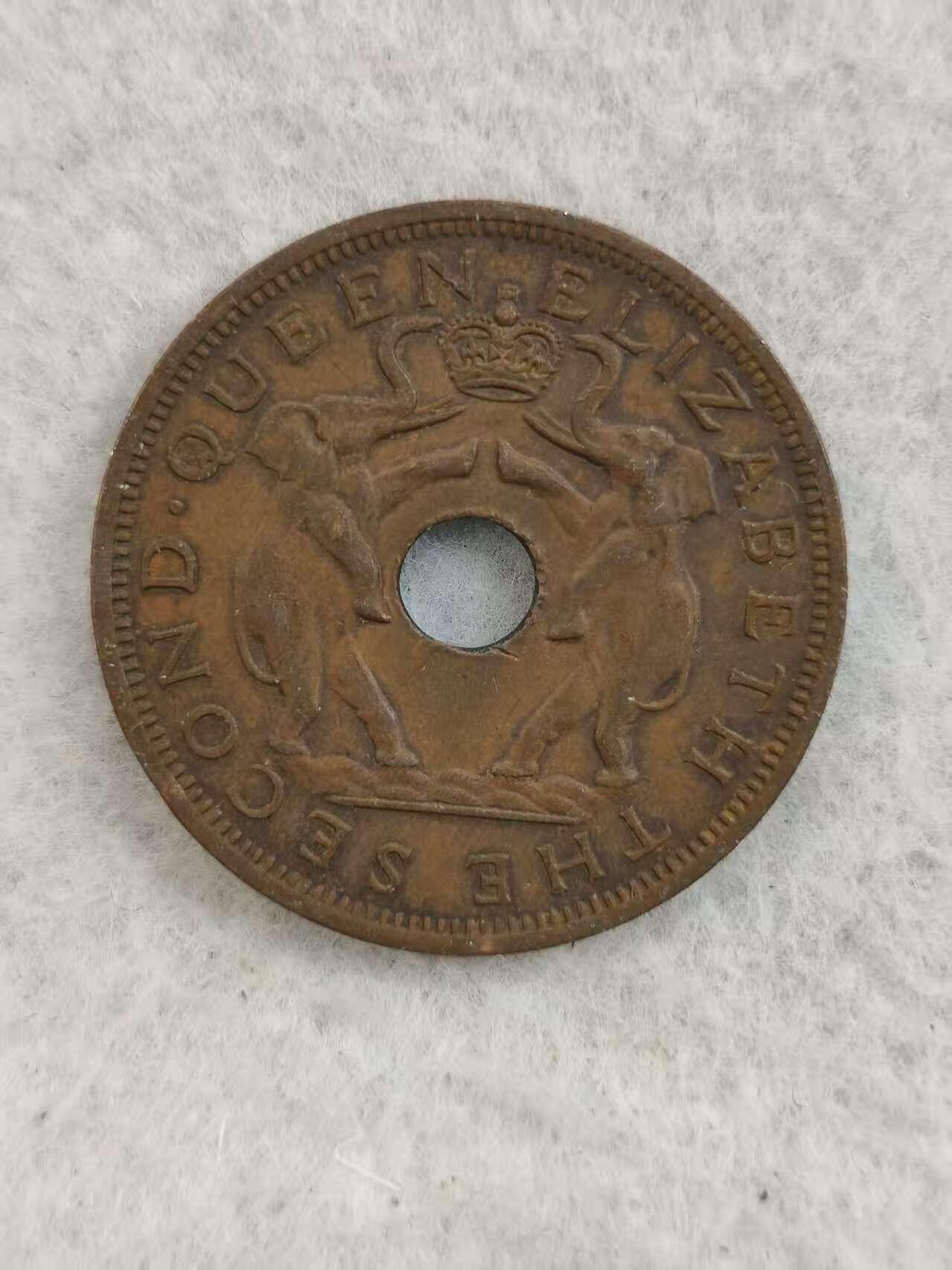 G&W世界散币，银币处理专场（第30场） 罗德西亚和尼亚萨兰1961年1便士
