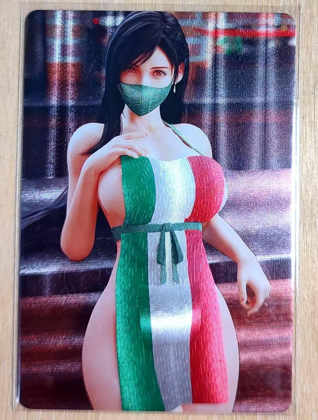 龙虎卡牌第五十五场 （无佣金，满120包邮，周六晚上结拍，欢迎送拍） 粗闪 宁缺卡牌 口罩蒂法 非常具有时代印记