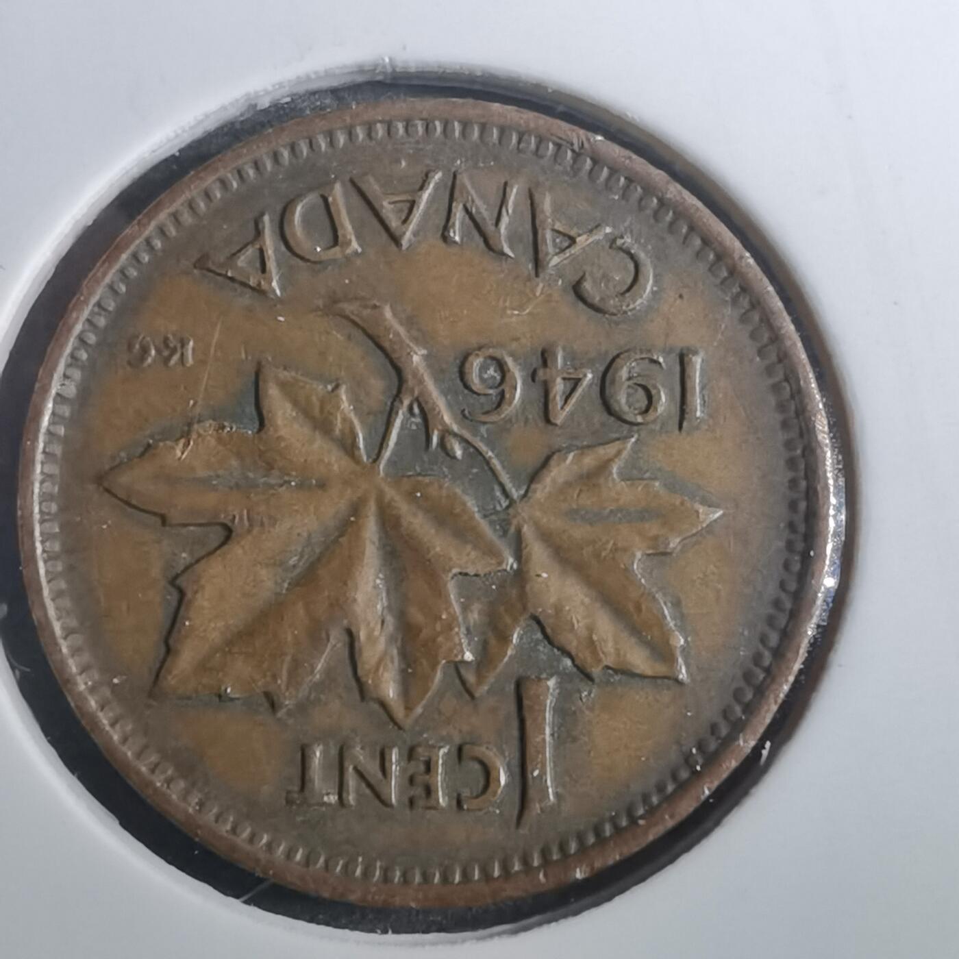 沼泽如烟--第843场 加拿大1946年一分