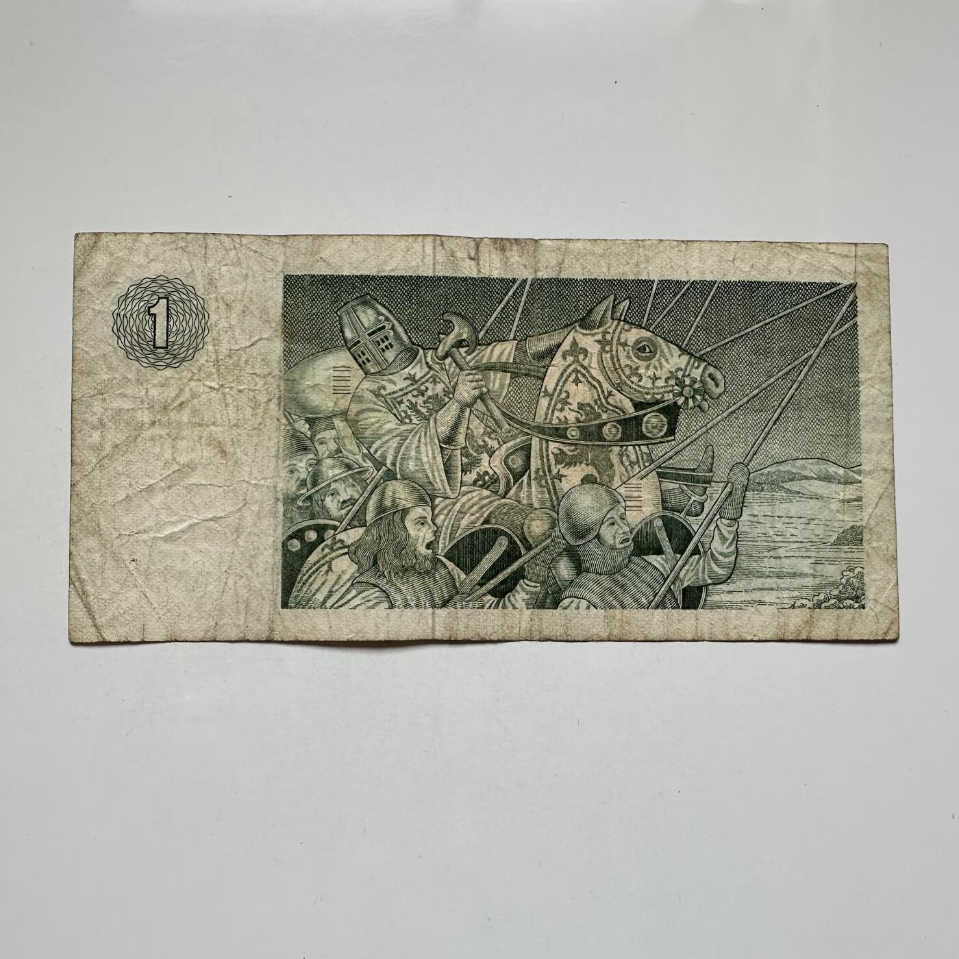 🌹外币初藏🌹🐯2025年第104场  每周二四六晚8️⃣点 接代拍 苏格兰1980年一镑