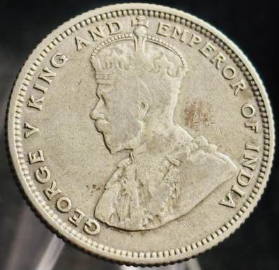 文馨钱币收藏第 272 场， 长期接收代拍品 - 美品 1926 年英属海峡乔治五世 20 分银币，第三版首发年