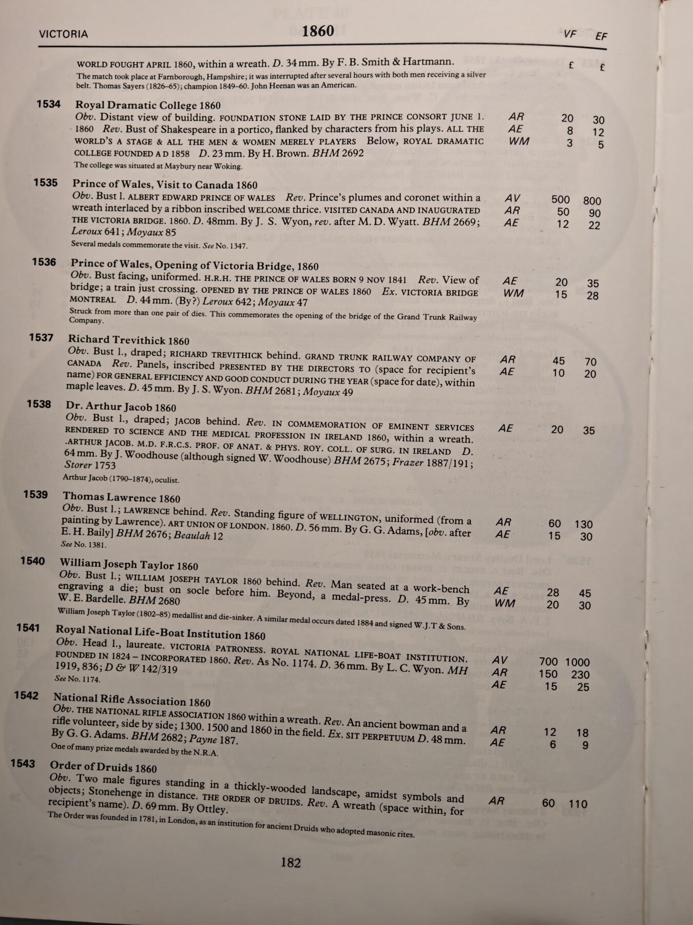 【德藏】世界币章拍卖第147期（拍品征集中~欢迎藏友联系） 95新 英国纪念章及其价值 全面详细介绍英国纪念章 硬壳精装 全书约265页