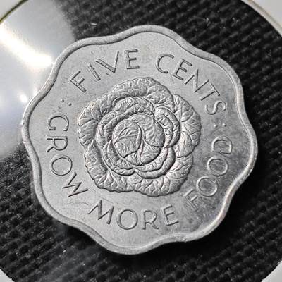 KK钱币收藏小铺 第339场 2月预留时间 周末发货 - 1972塞舌尔2分