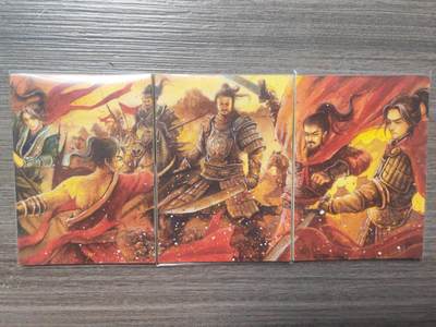 阳大大卡牌拍卖第72期（持续收拍品，周五晚上九点截拍，进群福利早知道） - 【手绘卡】顶流画师  青木鱼 武侠三拼