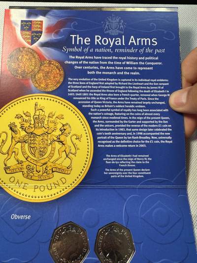 甄臻铺-世界币章拍卖（第34期），送拍享返佣金等优惠多多 原封装 英国2003年 BU10枚套币