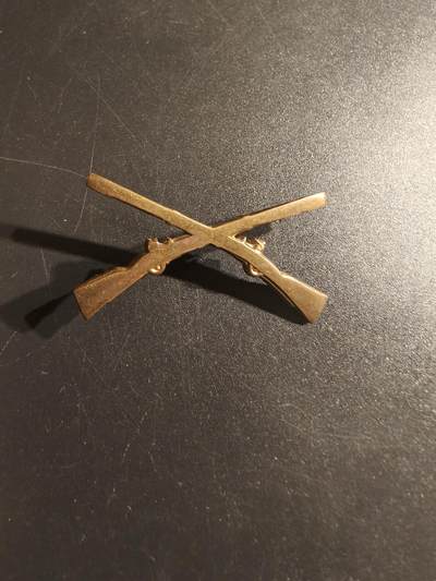 老王徽章第150期 - 美国一战步兵领章