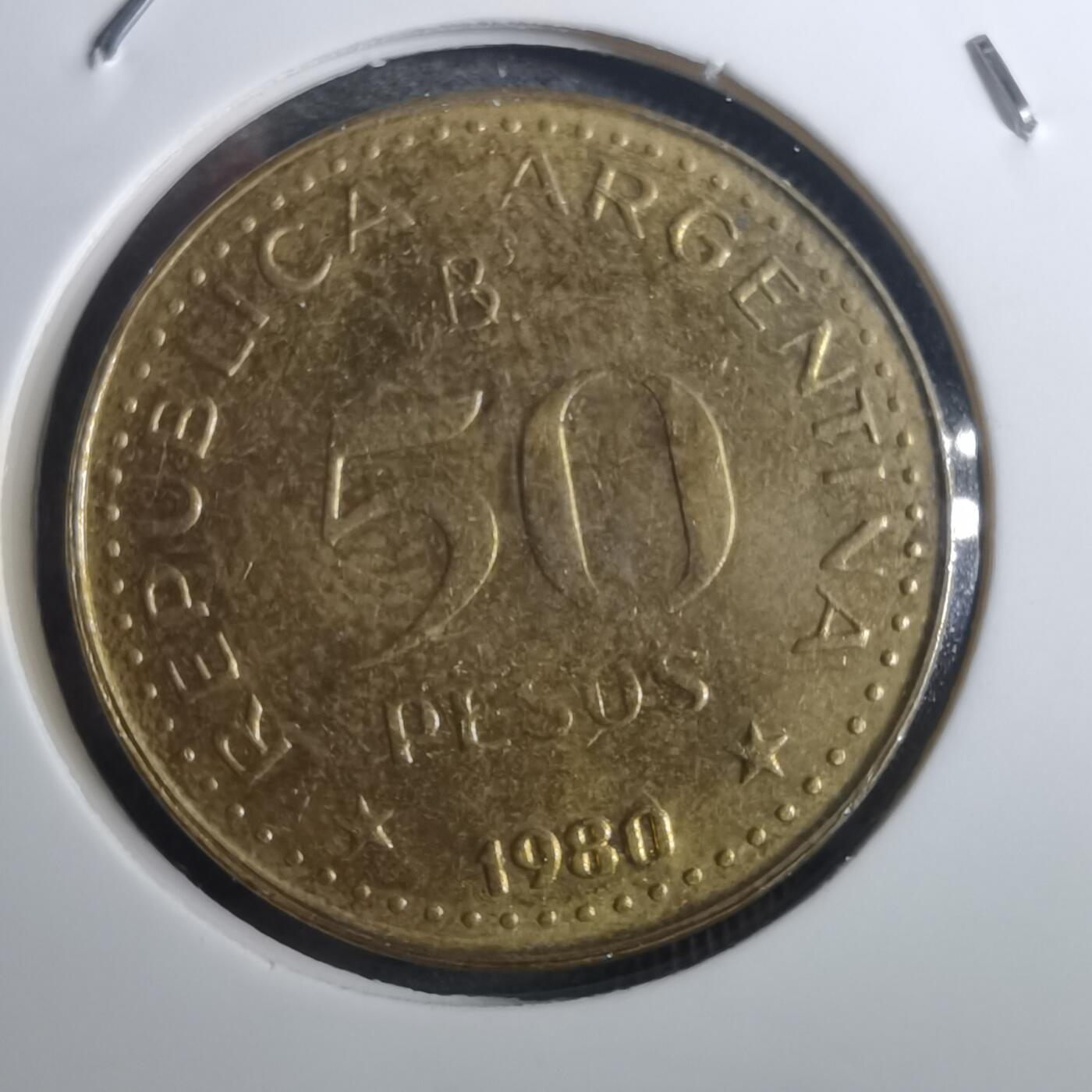 沼泽如烟--第843场 阿根廷1980年50比索
