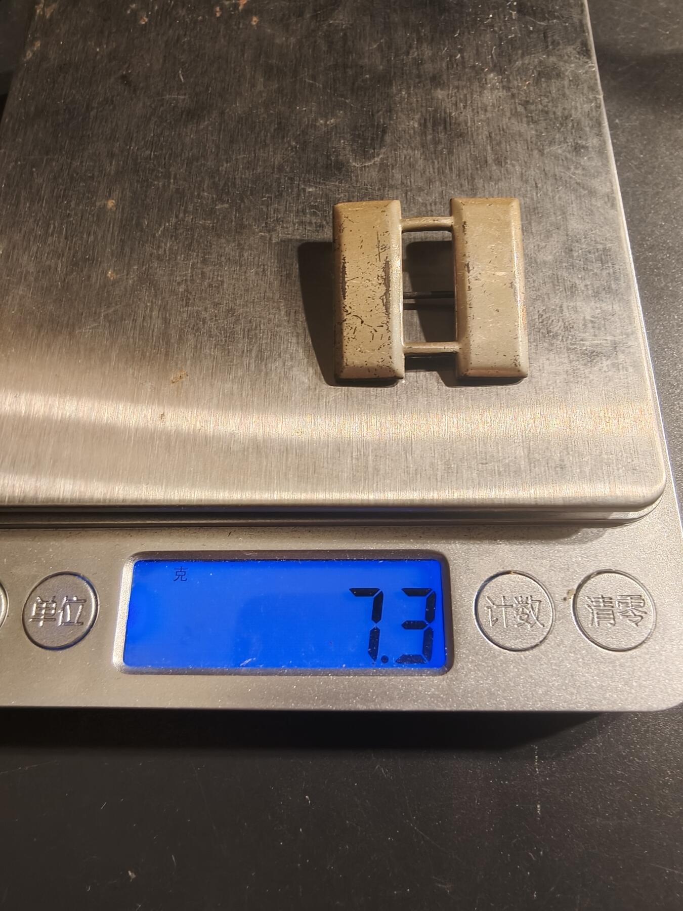 老王徽章第150期 美国上尉军衔领章   二战时期横针版   925银    7.3g