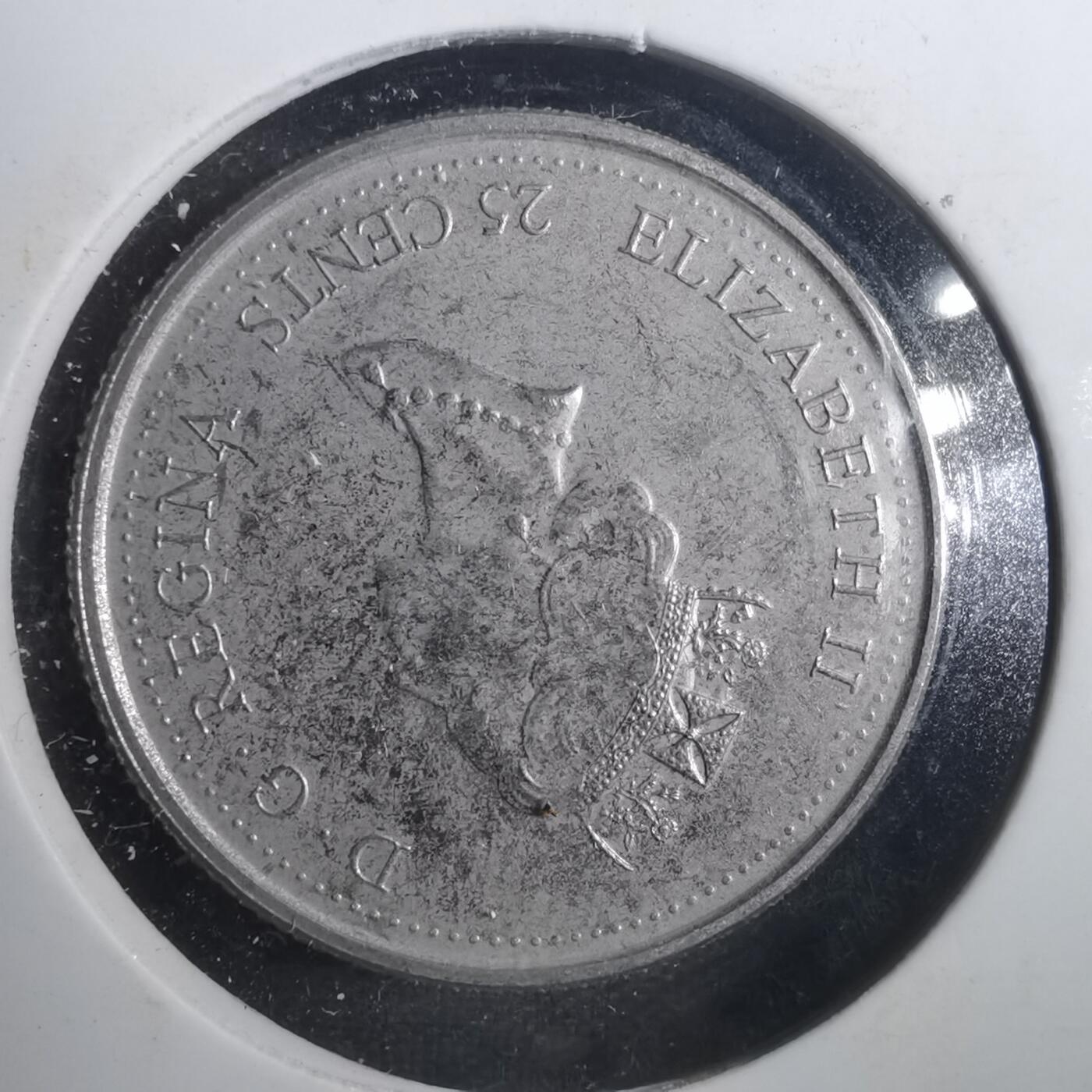 沼泽如烟--第842场 加拿大2000年25分纪念币