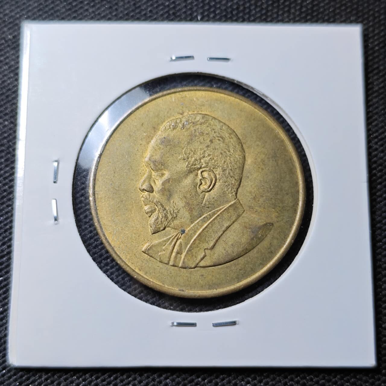 KK钱币收藏小铺 第339场 2月预留时间 周末发货  1968肯尼亚10分