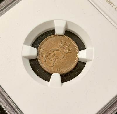 甄臻铺-世界币章拍卖（第34期），送拍享返佣金等优惠多多 NGC-MS63BN 1899年丹麦1欧尔铜币 原光品相