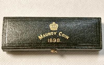 甄臻铺-世界币章拍卖（第34期），送拍享返佣金等优惠多多 英国1898年披纱洗脚币，没有4便士，高分品相，绚彩包浆