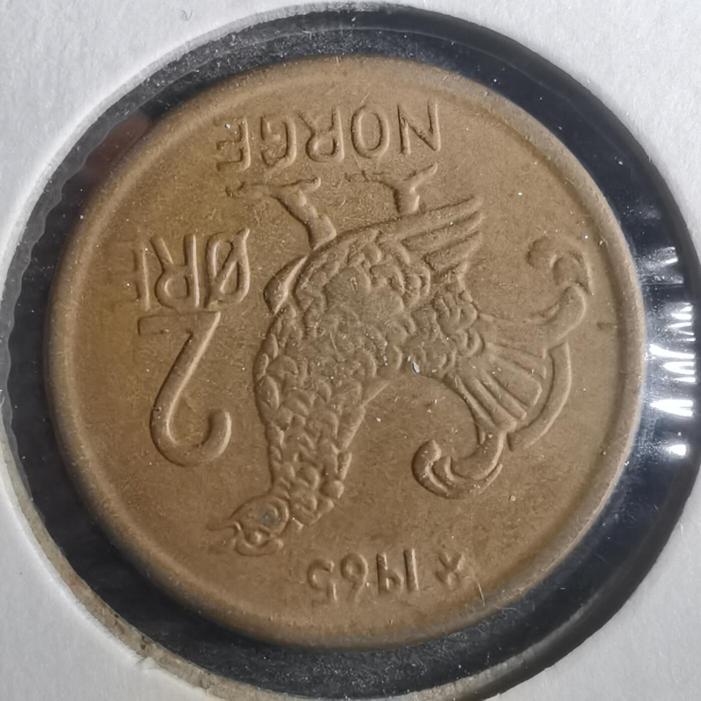 沼泽如烟--第842场 挪威1965年2欧尔