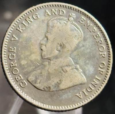 文馨钱币收藏第 272 场， 长期接收代拍品 - 美品 1927 年英属海峡乔治五世 10 分银币，第三版首发年，只发行 2 年