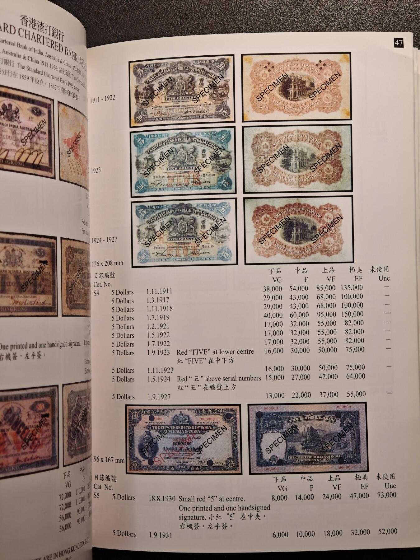 【德藏】世界币章拍卖第147期（拍品征集中~欢迎藏友联系） 97新 香港货币图录 全彩铜板纸印刷 全书约100页
