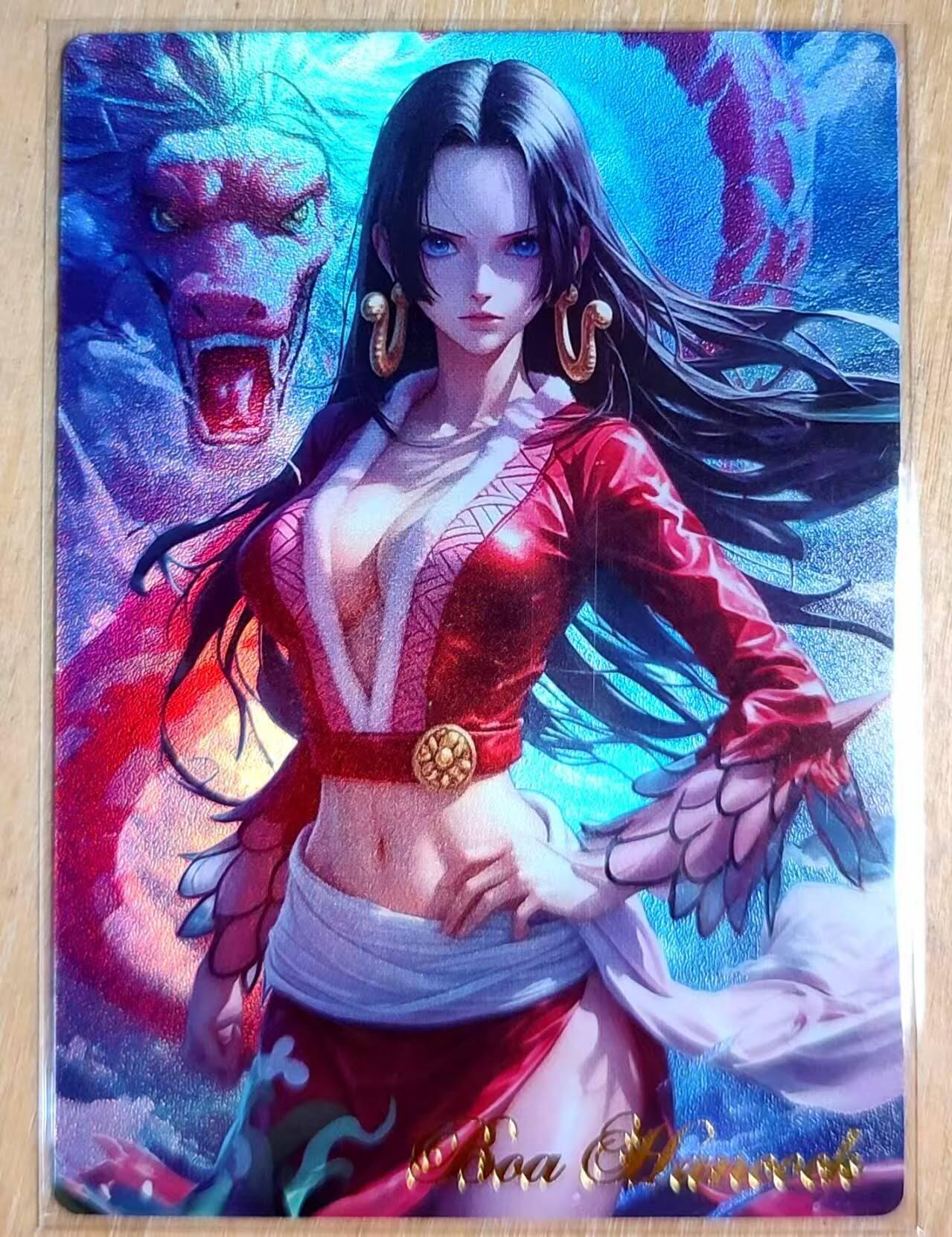 龙虎卡牌第五十五场 （无佣金，满120包邮，周六晚上结拍，欢迎送拍） 磨砂彩闪 海贼王卡牌 女帝