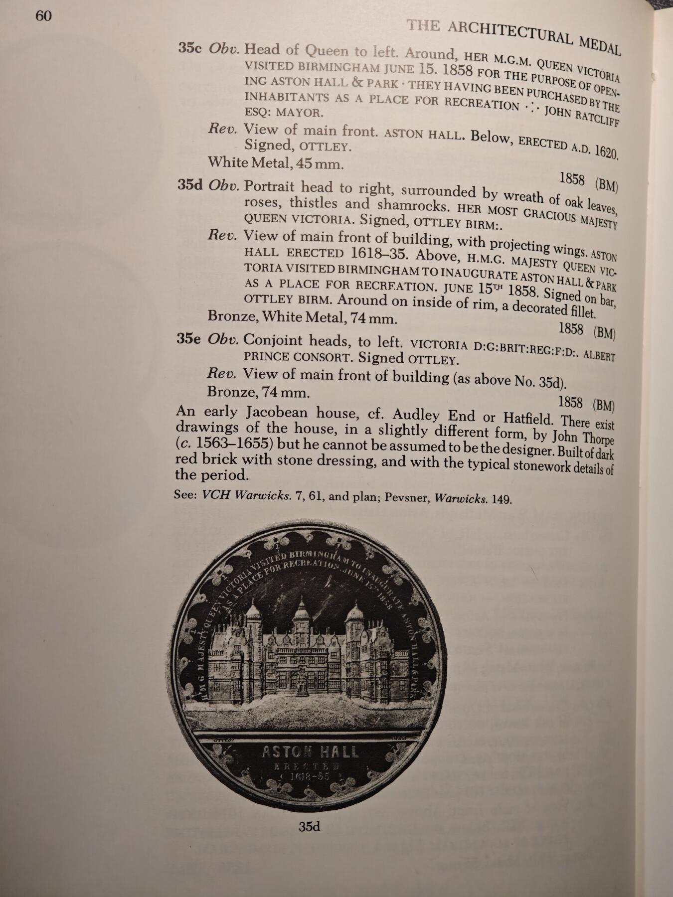 【德藏】世界币章拍卖第147期（拍品征集中~欢迎藏友联系） 97新 硬壳布面精装 19世纪英格兰纪念章介绍 大英博物馆出版公司出版 全书约244页