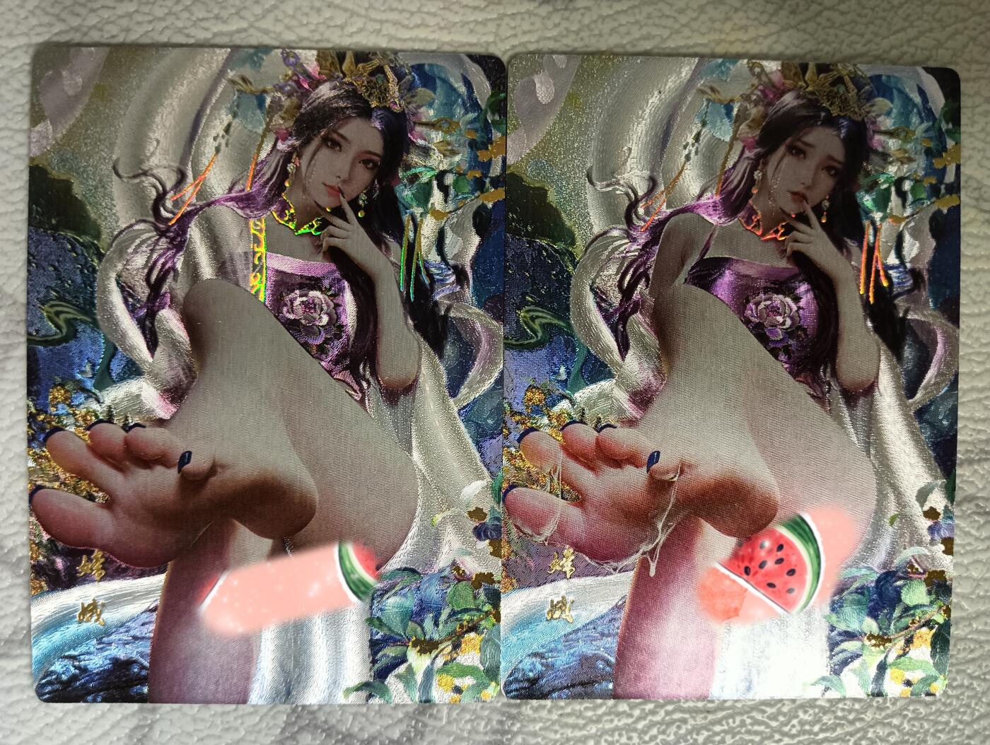 花开卡拍第39期（9月21号周日截拍，品控勿拍!!!拍品不寄存，运费5元，自制卡难免瑕疵，可能存在轻微撞角爆边等出厂瑕疵，品控介意勿拍！）