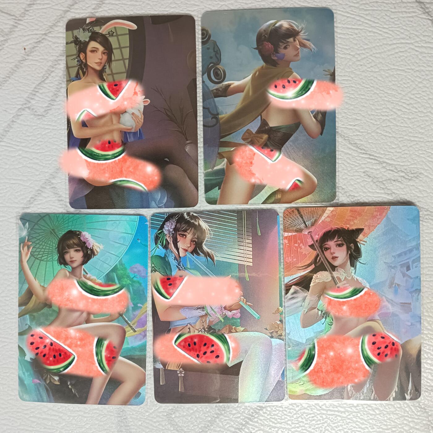 花开卡拍第39期（9月21号周日截拍，品控勿拍!!!拍品不寄存，运费5元，自制卡难免瑕疵，可能存在轻微撞角爆边等出厂瑕疵，品控介意勿拍！）