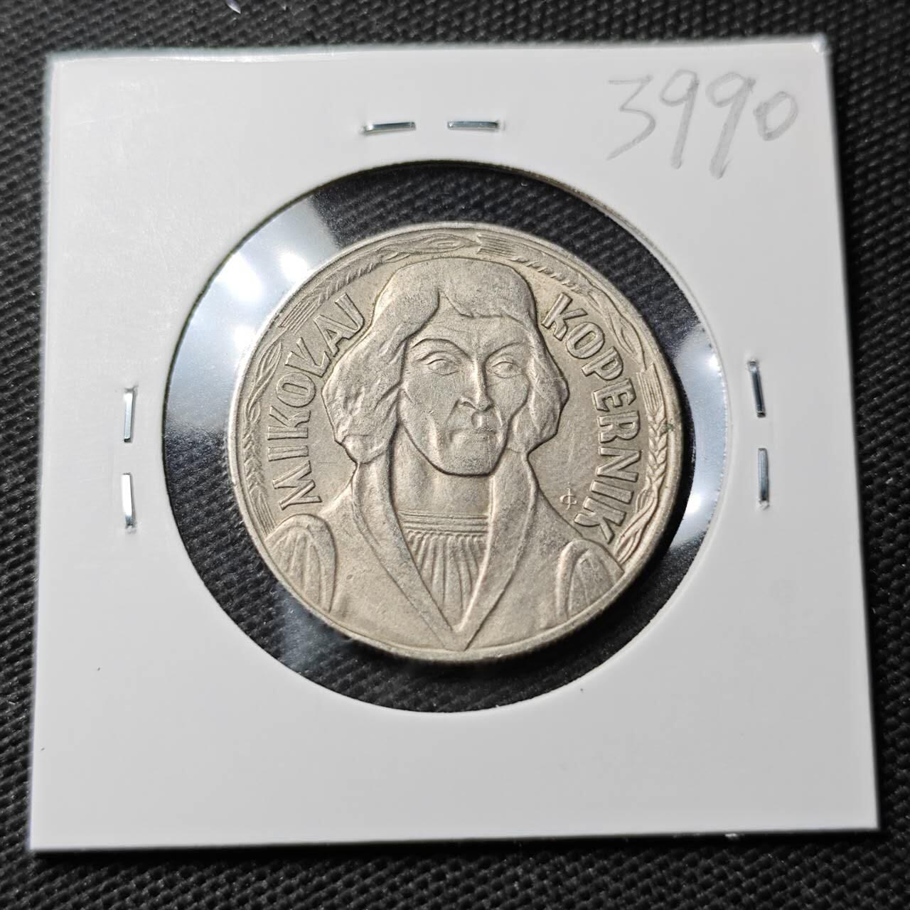 KK钱币收藏小铺 第339场 2月预留时间 周末发货 1969波兰10兹罗提 小版