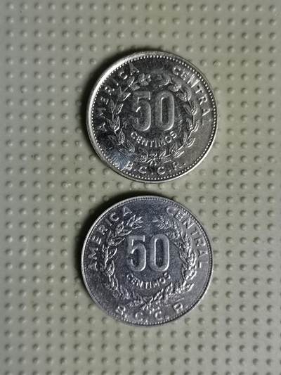 2025年第84场各国散币拍卖（总第84场） - 哥斯达黎加50分2枚