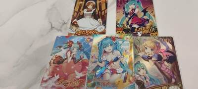 秋原瞳的小店第二十三期（持续收拍，夏蝉，夜色，蛙鸣，西瓜田，稻草堆…………） - 卡游初音ur5张不同
