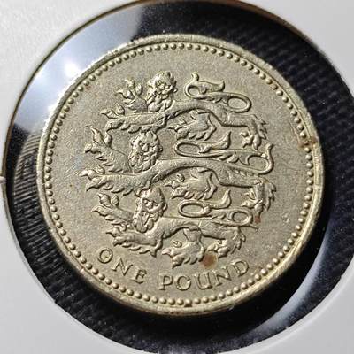 KK钱币收藏小铺 第340场 2月预留时间 周末发货 -  2002英国1镑