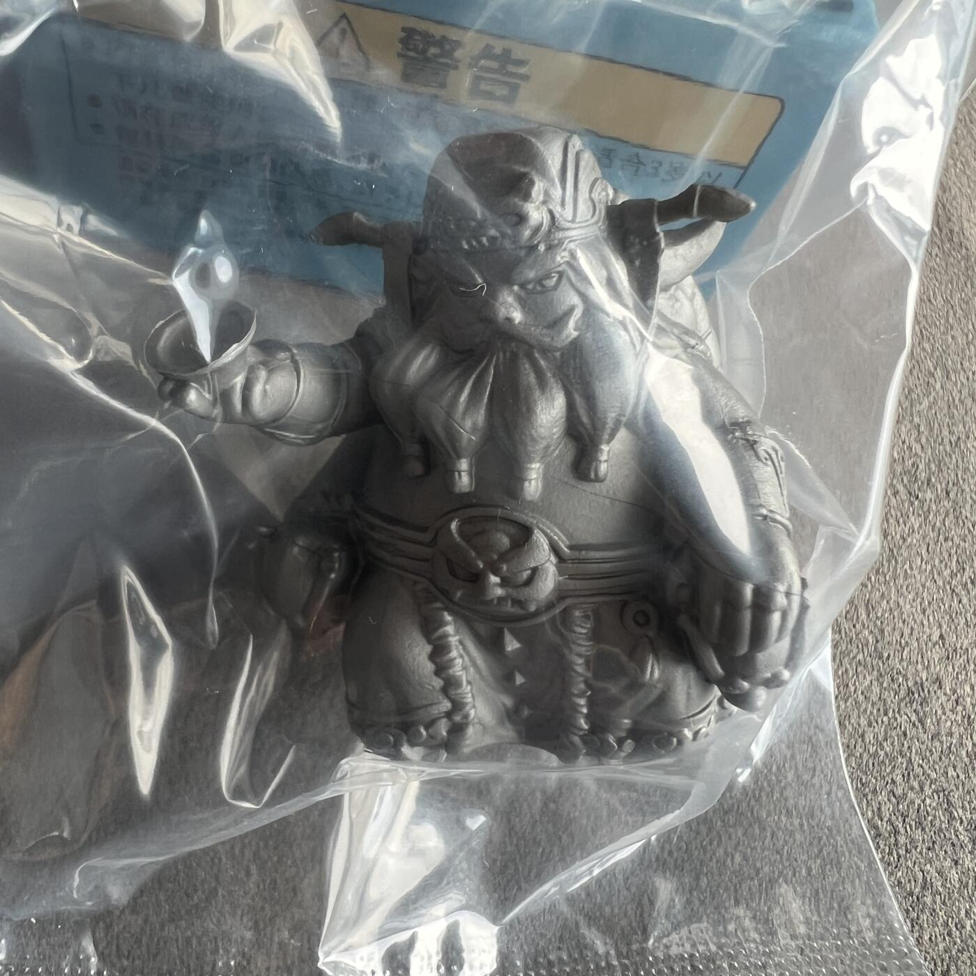 锦色铺子的潮玩拍第一期 卡游逐鹿中原迷你橡皮人偶  董卓   无卡