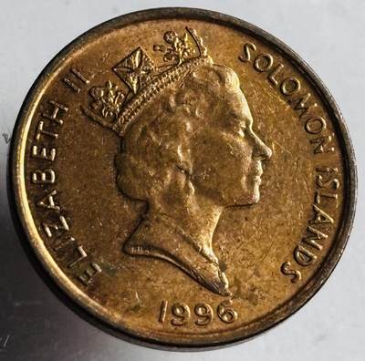 文馨钱币收藏第 272 场， 长期接收代拍品 - 原铜光品 1996 年英属斐济1 生丁，第三版