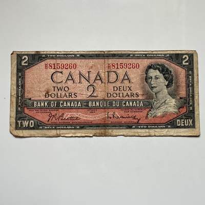 🌹外币初藏🌹🐯2025年第104场  每周二四六晚8️⃣点 接代拍 - 加拿大1954年¥2