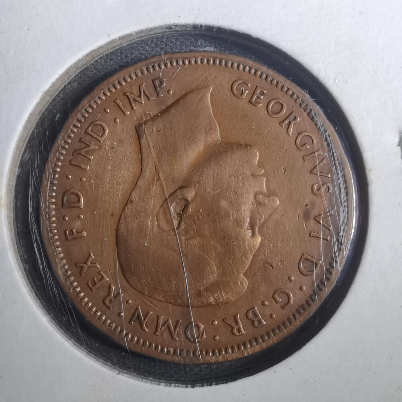 沼泽如烟--第842场 英国1937年半便士