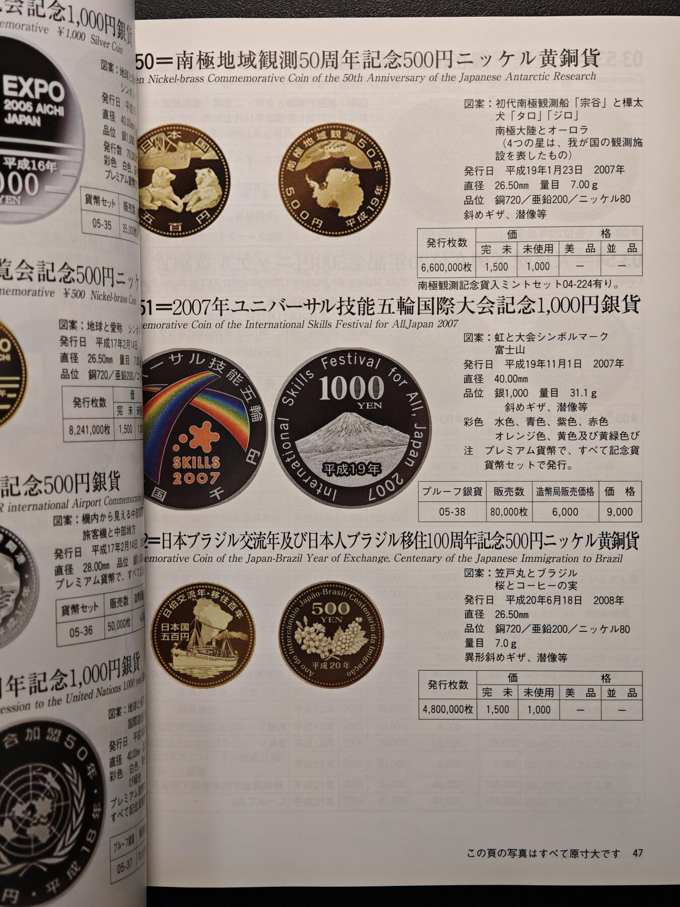 【德藏】世界币章拍卖第147期（拍品征集中~欢迎藏友联系） 97新 2012版 日本货币标准目录 全彩铜板纸印刷 全书约292页