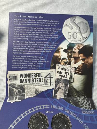 甄臻铺-世界币章拍卖（第34期），送拍享返佣金等优惠多多 英国 2003年BU10枚套币