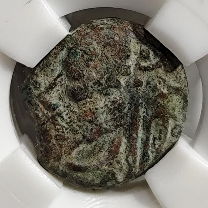 希腊罗马丝路打制币化石【中外钱币放漏】专场！陆小鱼的钱币仓，限时拍卖第079场 埃兰王国 奥罗德三世铜币/阿尔忒弥斯半身像