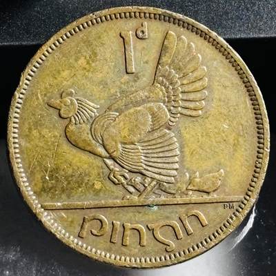 文馨钱币收藏第 272 场， 长期接收代拍品 - 1950 年英属爱尔兰 1 便士大铜币，第二版
