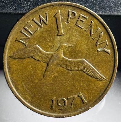 文馨钱币收藏第 272 场， 长期接收代拍品 - 1971 年泽西岛 1 便士铜币
