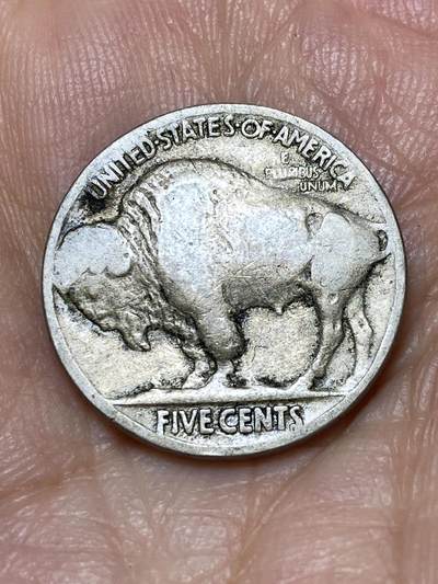 2025年第九十三场(总第一百一十九场）外国好品散币(免佣金) - 美国🇺🇸1924年5分(印第安野牛5分，无标版)