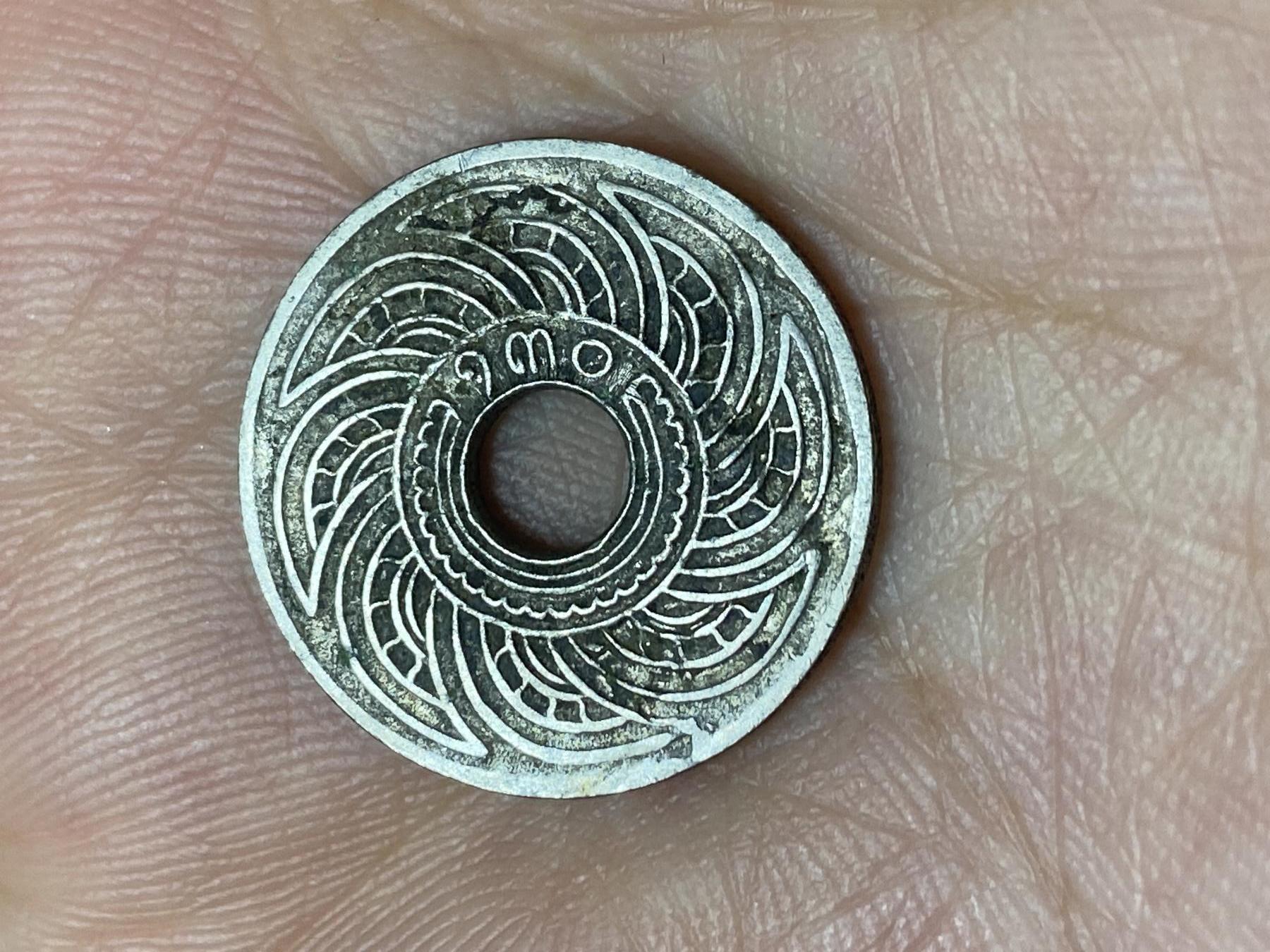 2025年第九十二场(总第一百一十八场）外国好品散币(免佣金) 泰国🇹🇭1911年10萨当(拉塔纳科辛历130年，拉玛六世时期)