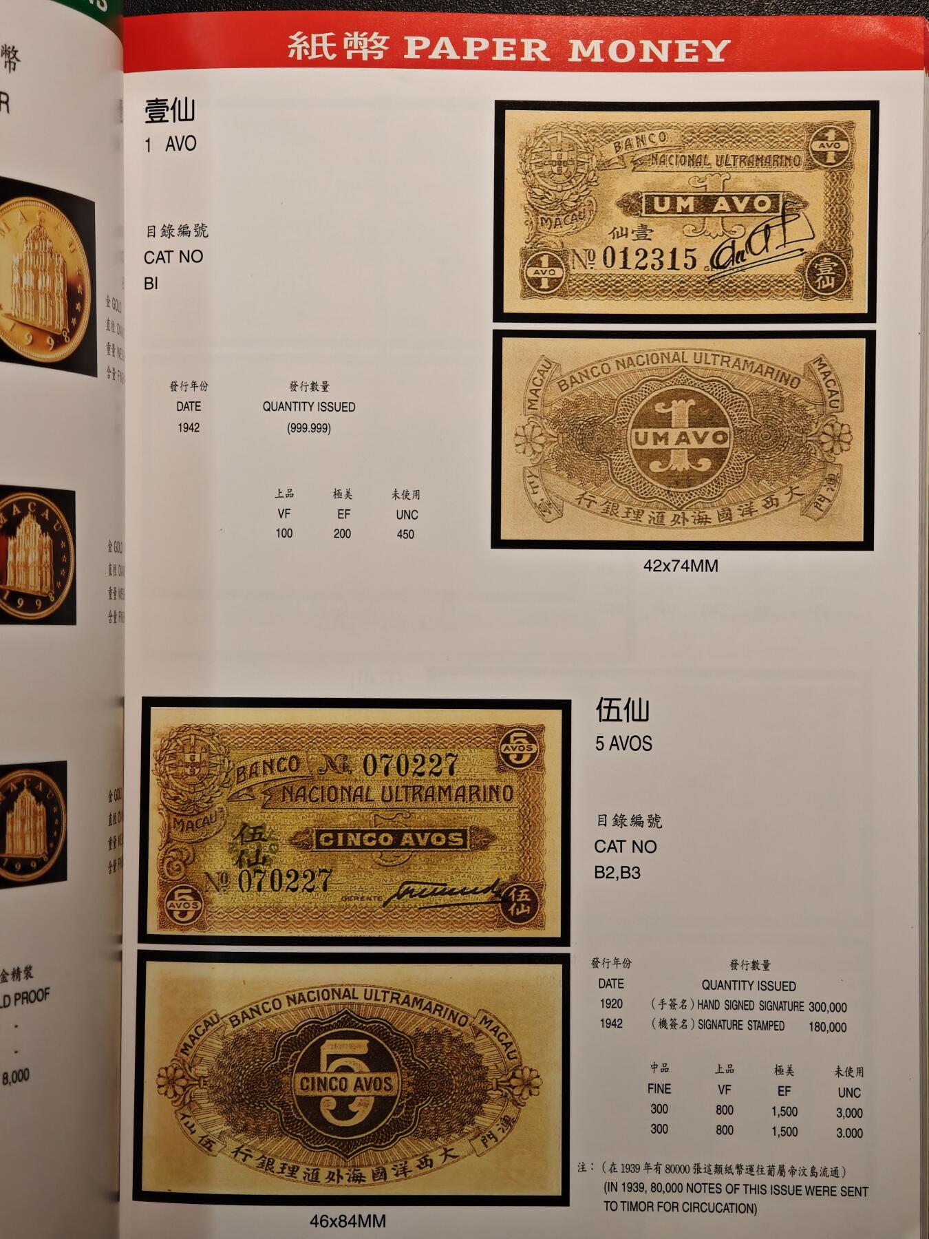 【德藏】世界币章拍卖第147期（拍品征集中~欢迎藏友联系） 97新 澳门货币图录 全彩铜板纸印刷 全书约133页