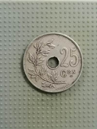 2025年第83场各国散币拍卖（总第83场） - 比利时1928年25分