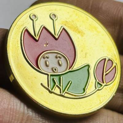 文馨钱币收藏第 272 场， 长期接收代拍品 - 日本平成 2 年花卉纪念章