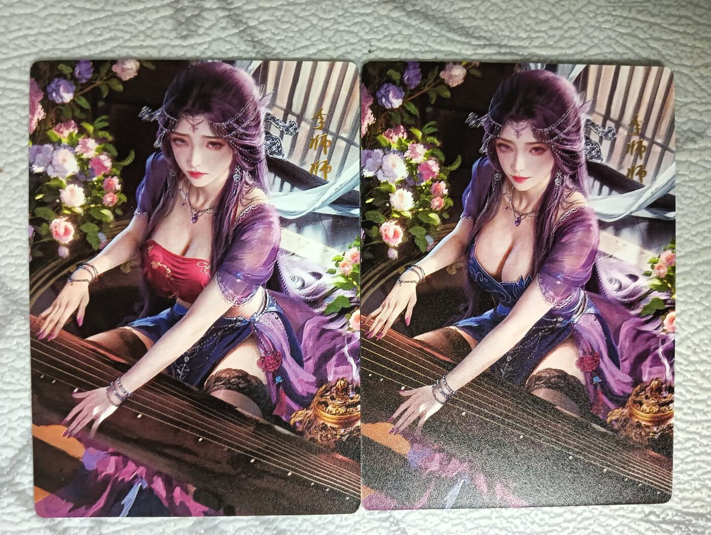花开卡拍第39期（9月21号周日截拍，品控勿拍!!!拍品不寄存，运费5元，自制卡难免瑕疵，可能存在轻微撞角爆边等出厂瑕疵，品控介意勿拍！）
