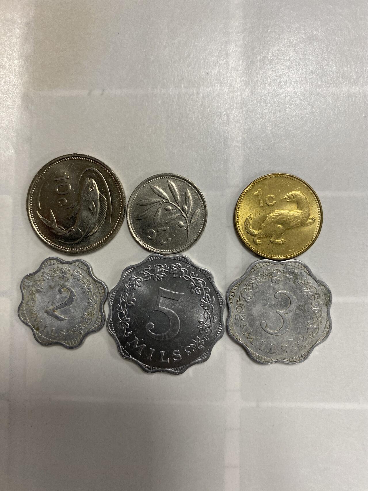 马耳他6枚