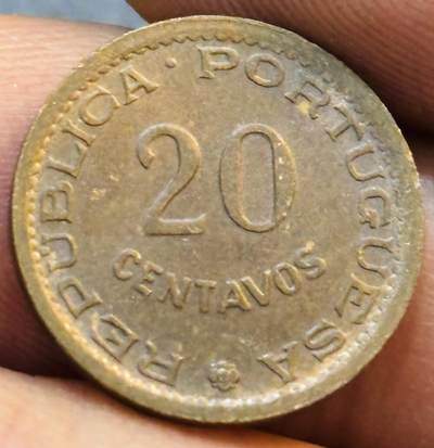 文馨钱币收藏第 272 场， 长期接收代拍品 - 1973 年葡属莫桑比克 20 分