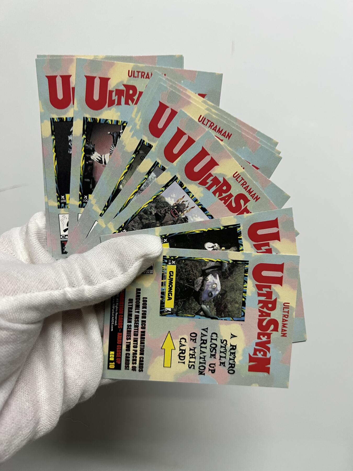 零元拍：RRParks Ultraman Seven  赛文奥特曼 圆谷公司 赛文奥特曼 怪兽剧照卡 超人气怪兽很多 非常稀有 大比例 11张一起拍！编号见卡背 