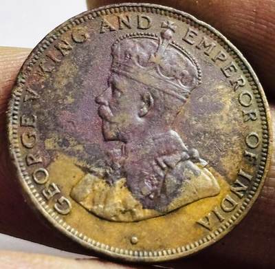 文馨钱币收藏第 272 场， 长期接收代拍品 - 好品 1933 年英属香港乔治五世一仙铜币，第二版
