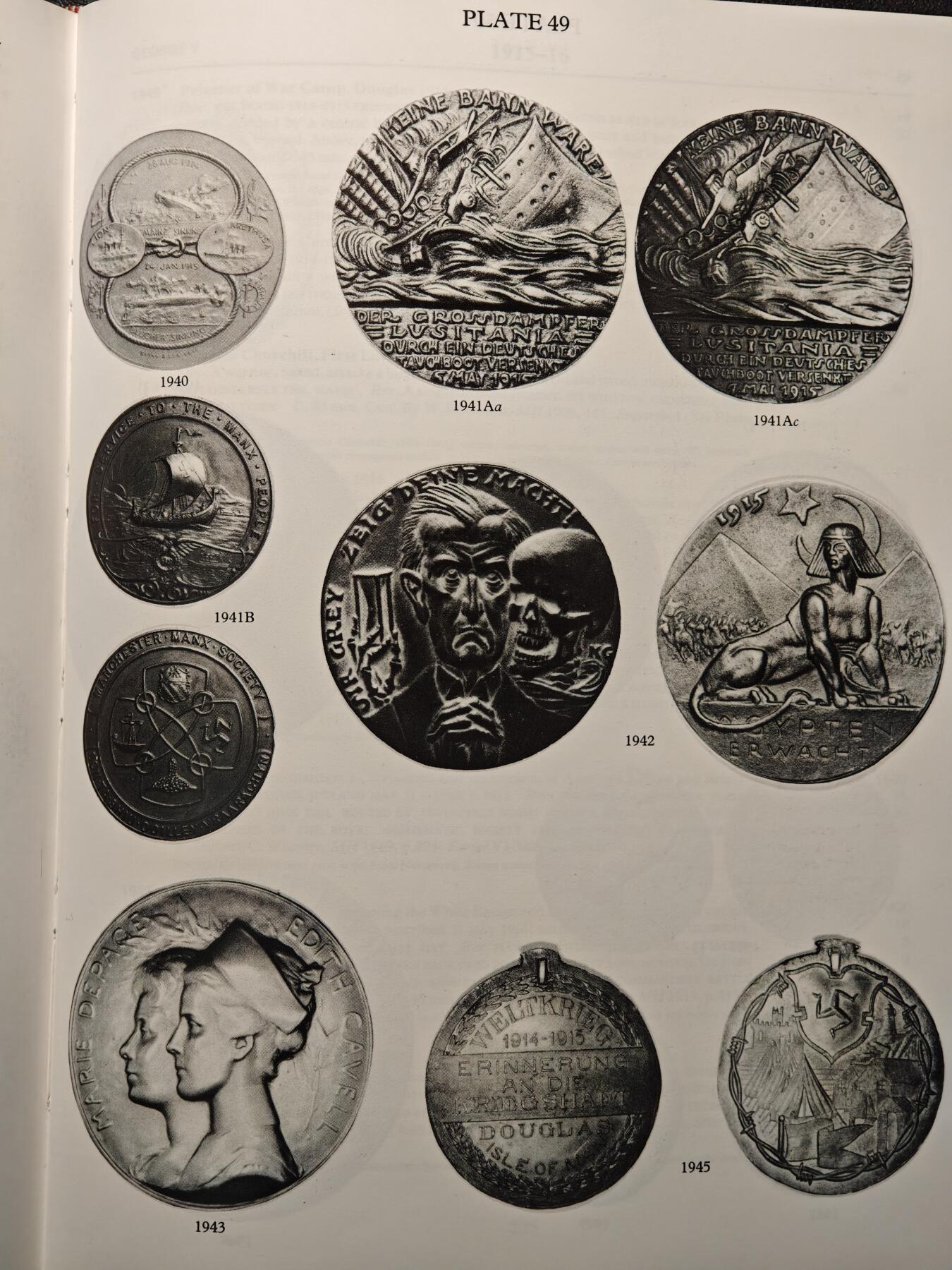 【德藏】世界币章拍卖第147期（拍品征集中~欢迎藏友联系） 95新 英国纪念章及其价值 全面详细介绍英国纪念章 硬壳精装 全书约265页